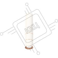 Светильник Ambrella Light XP7401100 SWH/PPG белый песок/золото розовое полированное MR16 GU5.3