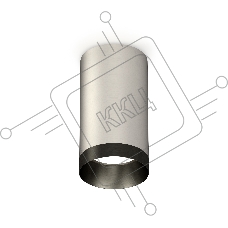 Светильник Ambrella Light XS6324011 SSL/PBK серебро песок/черный полированный MR16 GU5.3 (C6324, N6131)