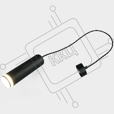 Подвес GWL-GU10-M-IP20 Черный С Боковым рассеивателем Башня