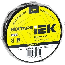 Изолента Х/Б 15мм 7м MIXTAPE 5 IEK UIZ20-15-07-K02