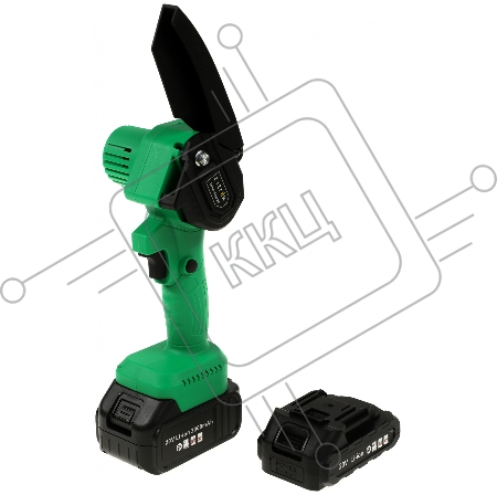 Пила цепная аккумуляторная ZITREK GreenSaw 20 Extra power { 20В, 3Ач Li-ion аккум. 1шт, 1,5Ач Li-ion аккум. 1шт, ЗУ }