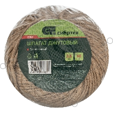 Шпагат джутовый Сибртех 93882 2800 текс, 2,5 мм, L 60 м, 5-ниточный, Россия