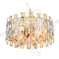 Светильник Ambrella light TR5061/6 GD/CL золото/прозрачный E14/6 max 40W D500*938