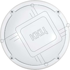Светильник LED 71 623 OBL-R1-12-4K-WH-IP65-LED-SNRV 12Вт 4000К IP65 (оптико-акустич. датчик) ОНЛАЙТ 71623