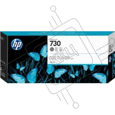 Картридж струйный HP 730 300-ml серый Ink Cartridge