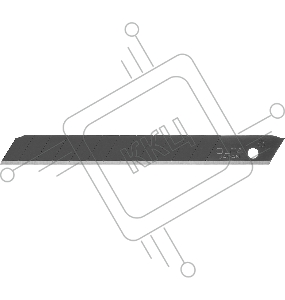 Лезвия для канцелярского ножа OLFA OL-ABB-10B  9мм