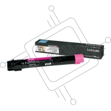 Картридж лазерный Lexmark розовый для X950, X952, X954