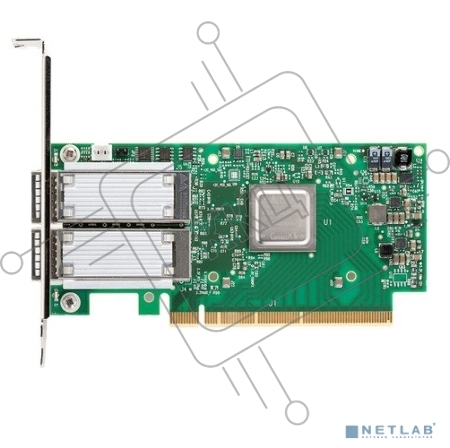 Сетевая карта MELLANOX ConnectX®-5 EN network interface card, 100GbE dual-port QSFP28, PCIe3.0 x16, tall bracket, ROHS R6