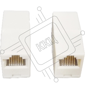 Коннектор Buro BU-SOCKRJ45-C6 кат.6 RJ45 белый