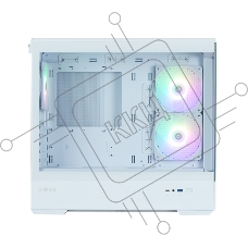 Компьютерный корпус ZALMAN P30 V2, MATX, WHITE, WINDOW, 2x3.5