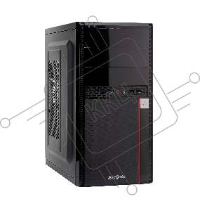 Корпус Minitower Exegate MA-371X Black, mATX <UN400, 120mm> 2*USB+2*USB3.0, Audio