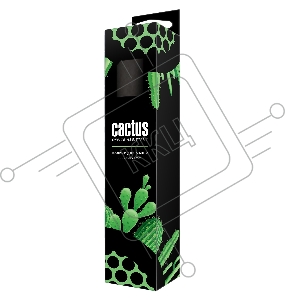 Коврик для мыши Cactus CS-MP-DWM Средний черный 300x250x3мм