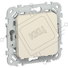 IEK FLITE Сливочный Выключатель 1-клавишный 10А