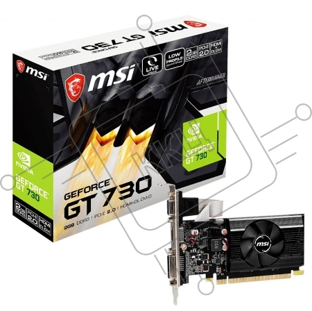 Видеокарта MSI N730K-2GD3/LP PCIE16 GT730 2GB GDDR3