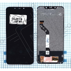 Дисплей для Xiaomi Pocophone F1 черный