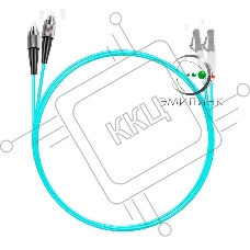 Шнур оптический NTSS PREMIUM dpc LC/UPC-LC/UPC 50/125 (OM3) 3.0мм 10м LSZH