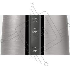 Чайник Bosch TWK7L464, 1.7л, 2400 Вт., нерж.сталь, покрытая эмалью, красный,  шкала уровня воды