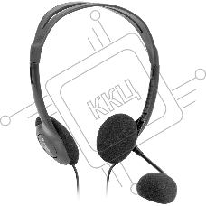 Гарнитура стерео Defender HN-102 /накладные компактные / Ø30 мм/ 2 х 3.5 mm jack стерео/ кабель 1,8 м/ черный. 63102
