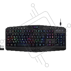 Клавиатура Redragon Harpe Wireless (78121) беспроводная, USB, Радиоканал, черный