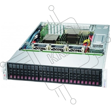 Корпус Supermicro CSE-216BE1C4-R1K23LPB 2U/24x2.5