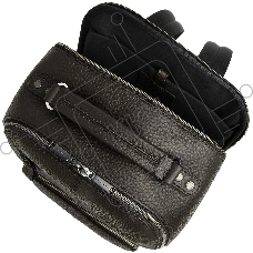 Рюкзак мужской The Bridge Manfredi 064726QQ/7R черный натур.кожа