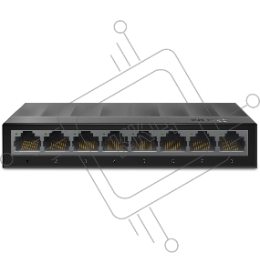 Коммутатор 8 ports Giga Unmanaged switch, 8 10/100/1000Mbps RJ-45 ports, plastic shell, desktop and wall mountable