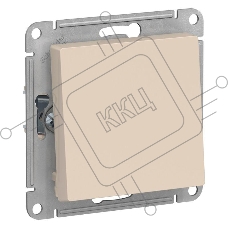 Механизм переключателя 1-кл. ATLAS DESIGN (сх.6) 10АХ беж. SchE ATN000261
