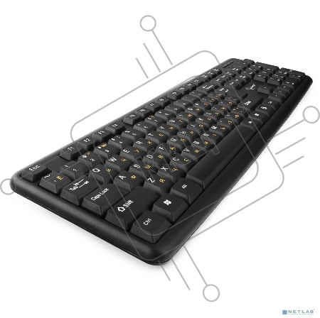 Клавиатура Gembird KB-8320U-BL черный {USB, 104 клавиши}
