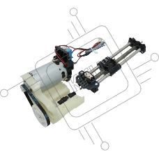 Редуктор в сборе Delonghi EPAM 960.75 Maestosa 7313253231