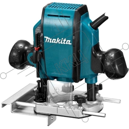 Фрезер Makita RP0900K 900Вт,27000об\м,ход-35мм,цанга-6\8мм,2.7кг,чем