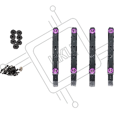 Компьютерный корпус Cooler Master MasterCase TD300 Mesh, USB3.0x2, 2x120ARGBFans, White, mATX, w/o PSU