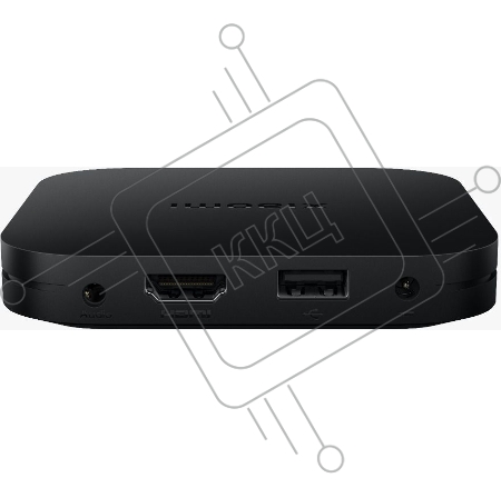 ТВ-приставка Xiaomi Mi TV Box S 2nd Gen black (Google TV, 4К, 2 ГБ ОЗУ, Bluetooth, Wi-Fi, USB, HDMI) (PFJ4167RU)