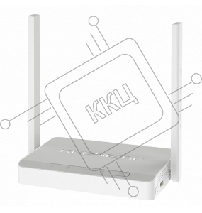 Роутер беспроводной Keenetic DSL (KN-2010) с модемом VDSL2/ADSL2+, Mesh Wi-Fi N300, 4-портовым Smart-коммутатором и портом USBИнтернет-центр