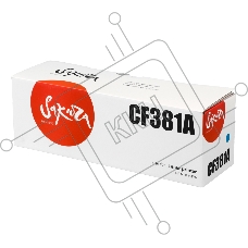 Картридж Sakura CF381A для HP MFP M476, синий, 2700 к.