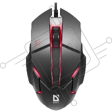 Мышь проводная Defender Host MB-982 черный, 1000 dpi, USB, кнопки - 3