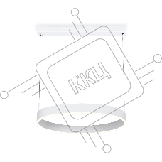 Светильник Ambrella light FA6605 WH белый 51W D600*700 (ПДУ РАДИО 2.4G)