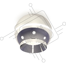 Светильник Ambrella Light XS1104002 PSL серебро полированное MR16 GU5.3 LED 3W 4200K (C1104, N7032)