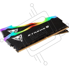 Оперативная память Patriot Viper Xtreme, DDR5, 32Gb (2x16Gb), 7600MHz, CL36, с радиаторами, RGB, черный