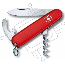 Нож перочинный Victorinox Waiter (0.3303) 84мм 9 функций красный карт.коробка