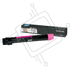 Картридж лазерный Lexmark C950X2MG пурпурный для C950