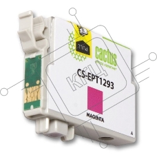 Картридж струйный Cactus CS-EPT1293 (T1293) пурпурный (10 мл) для Epson Stylus Office B42/BX305/BX305F/BX320/BX525/BX625/SX420/SX425