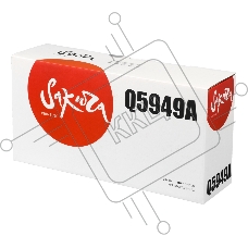 Картридж Sakura Q5949A для HP для HP P2014/P2015/M2727, черный, 2500 к.