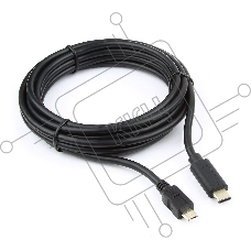 Кабель Cablexpert CCP-USB2-mBMCM-10 USB2.0 microBM/USB3.1TypeC, 3м, 