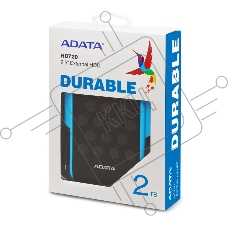Внешний жесткий диск A-Data USB 3.0 2Tb AHD720-2TU31-CBL HD720 DashDrive Durable (5400rpm) 2.5