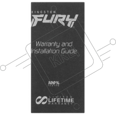 Оперативная память Kingston DDR5 DIMM FURY Beast Black EXPO RGb 8Gb, 6000Mhz, KF560C30BBEA-8 CL30, с радиатором Kingston