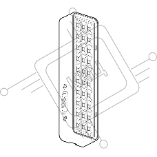 Светильник светодиодный аварийный непостоянный ЭРА 30LED 5ч IP20 (40/3360)
