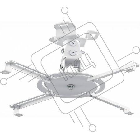 Кронштейн для проектора Holder PR-103-W белый макс.20кг потолочный поворот и наклон