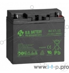 Батарея B.B. Battery BC 17-12 (12V 17Ah)