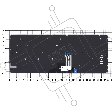 Клавиатура для ноутбука HP Chromebook 14A-NA черная