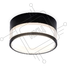 Светильник Ambrella light TN5506 SBK/CL черный песок/прозрачный GX53 D85*43